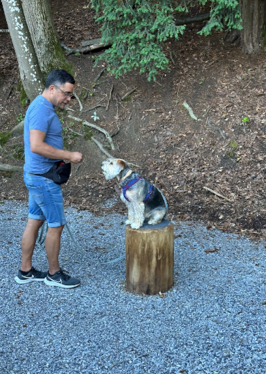 Mike mit Abby